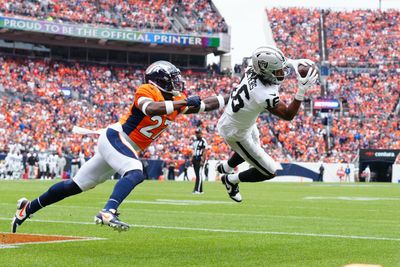 Raiders WR Jakobi Meyers (consussion) doubtful to play in Week 2