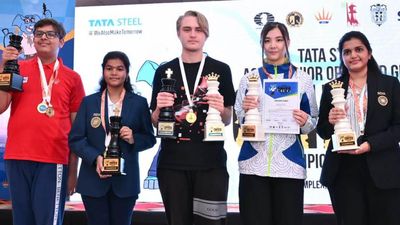 Asian junior chess: Grebnev scores a double; Tejaswini, Mounika emerge girls’ champions