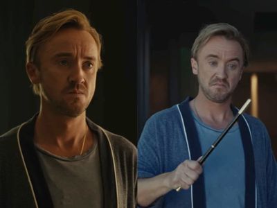 Tom Felton’s craving for ‘magic’ lands him in handcuffs in new Uber Eats commercial