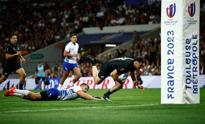 New Zealand vs Namibia LIVE: Rugby World Cup result and reaction as All Blacks dominate in Toulouse