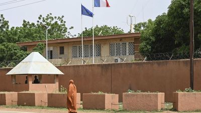 Macron says French ambassador in Niger is ‘being held hostage’ in embassy