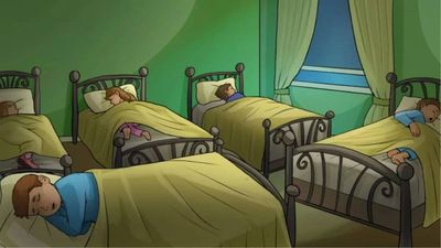 Only the smart ones can spot the kid who sneaked out in this picture; can you find who it is?