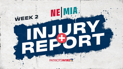 Patriots Week 2 injury report: Six listed as questionable vs Dolphins