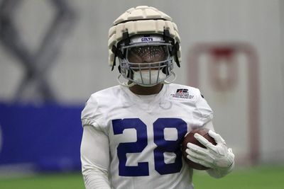 Jonathan Taylor posts video running routes at Colts facility