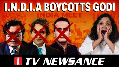TV Newsance 226: INDIA bloc bans Godi media, Modi-Saudi prince MBS’ friendship in primetime