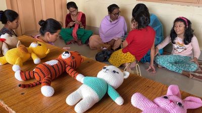 Crochet dolls made by Manipur relief camp inmates to go global