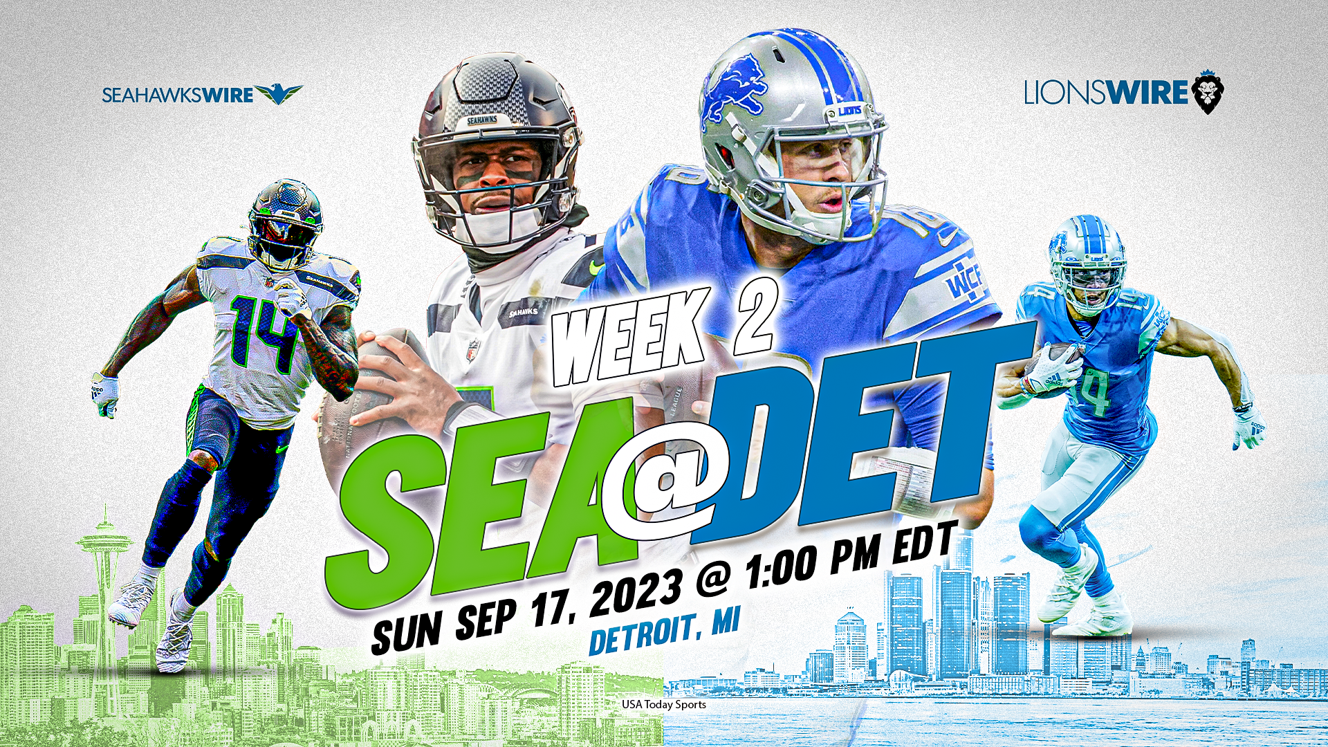 Seahawks vs. Lions Gameday Info: How to watch or stream Week 4 matchup