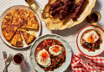 Lamb skewers, tortillas and pisto: Nieves Barragán Mohacho’s easy tapas recipes