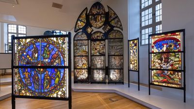 French stained glass museum reflects past and present art