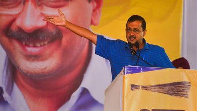 At Bastar poll rally, Kejriwal talks of Jal, Jungle, Zameen rights