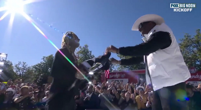 Deion Sanders welcomed Lil Wayne to Boulder with a customized Colorado football jersey