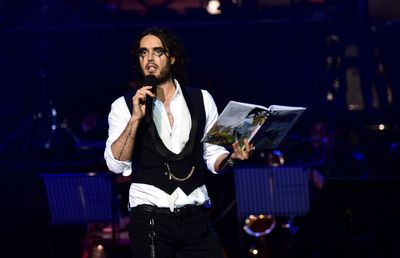 Russell Brand plays show in 2,000-seat London theatre despite sexual assault allegations