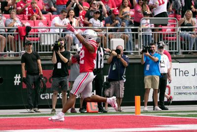 Social media reacts to TreVeyon Henderson’s second touchdown for Ohio State