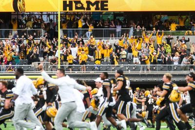 Missouri Shares Incredible Sky View of Game-Winning Kick, Epic Field Storm