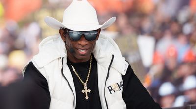 Nation’s No. 1 Quarterback Recruit Poses With Deion Sanders Ahead of Colorado Game