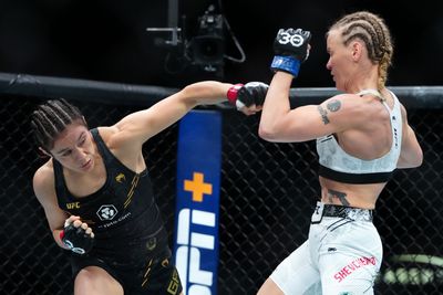 Alexa Grasso vs. Valentina Shevchenko’s split draw at Noche UFC: Best photos