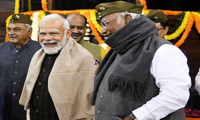 Congress Chief Mallikarjun Kharge extends wishes to PM Modi as he turns 73