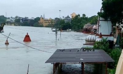 Madhya Pradesh: Temples submerge as Shipra River overflows in Ujjain