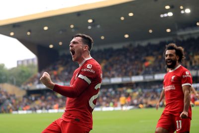 Andrew Robertson says ‘we just feel free’ after Liverpool extend unbeaten run