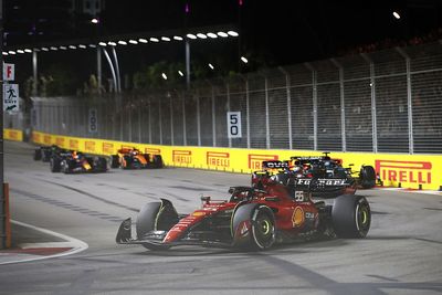 F1 Singapore GP: Sainz holds off Norris to end Red Bull win streak, Russell crashes