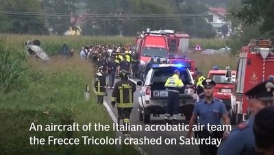 Girl, 5, killed after Italian acrobatic plane crashes