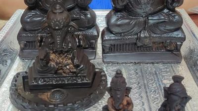 As unpainted clay Ganesha idols gain ground, seed, chocolate, and papier-mache idols emerge as more eco-friendly alternatives this festival season