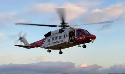 Man airlifted to hospital after being rescued from water in Inner Hebrides