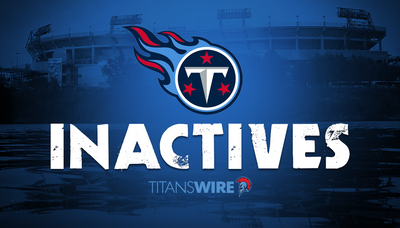 Titans vs. Chargers inactives: Who’s in, who’s out for Week 2