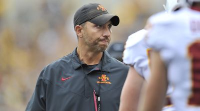 Iowa State's Matt Campbell Held Back From Confronting Fan After Loss to Ohio