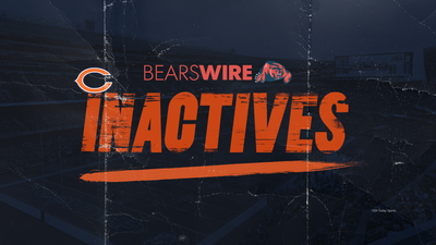 Bears Week 2 inactives: Chase Claypool IN, D’Onta Foreman OUT vs. Bucs