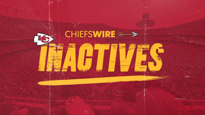 Inactives for Chiefs vs. Jaguars, Week 2