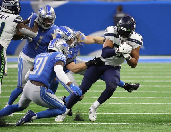 Seahawks wearing white on blue combo for Week 2 vs. Lions