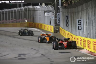Sainz: "Cheeky" Singapore F1 strategy to keep Norris in DRS was a risk