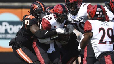 Aztecs Chainsawed By Oregon State Beavers 26-9