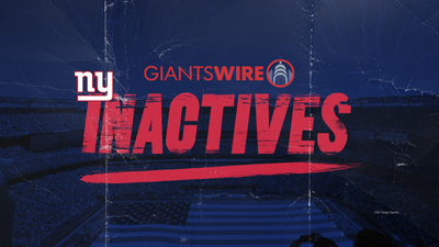 Giants inactives: LT Andrew Thomas out, TE Darren Waller to play