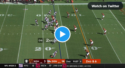 WATCH: Russell Wilson throws 16-yard TD pass to Brandon Johnson