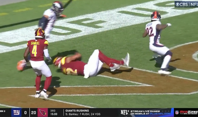 Broncos’ Kareem Jackson Ejected for Extremely Dirty Hit on Commanders TE Logan Thomas