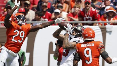 Welcome, rookie: Mike Evans teaches Bears CB Tyrique Stevenson some hard lessons