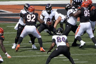 LOOK: Best photos from the Ravens 27-24 win over the Bengals in Week 2