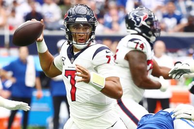 Texans QB C.J. Stroud played with shoulder pain against the Colts