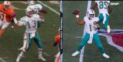 NFL fans laughed so hard at Sunday Night Football comparing Tua Tagovailoa to Dan Marino