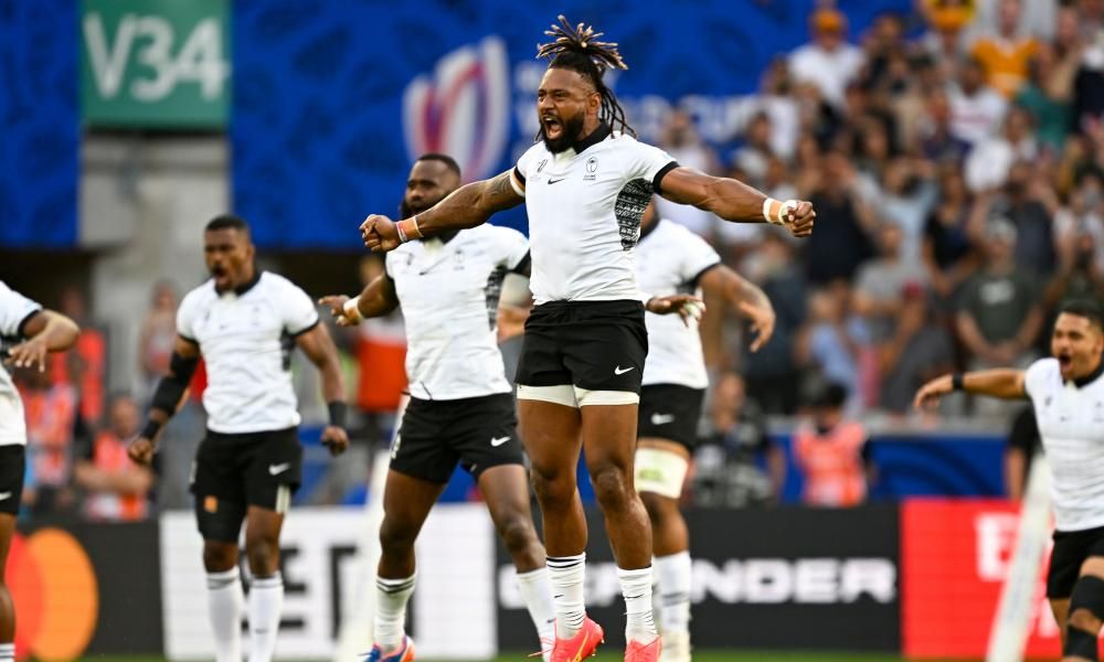 Joy erupts in Fiji after historic Rugby World Cup win…