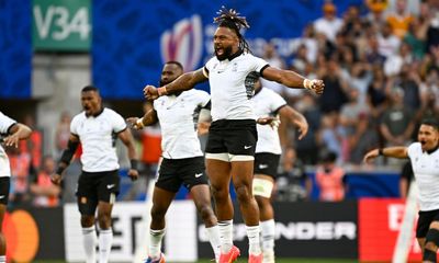 Joy erupts in Fiji after historic Rugby World Cup win against Australia