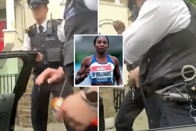 Met officers face the sack after Team GB sprinter handcuffed in front of baby