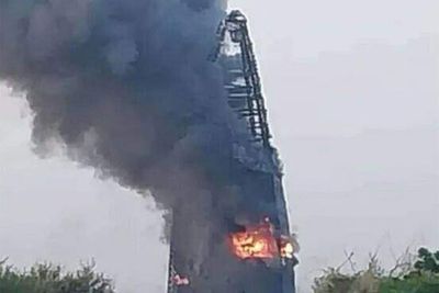 Architect mourns as iconic Sudan skyscraper engulfed in flames: ‘Such senseless destruction’