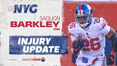 Giants’ Saquon Barkley to undergo an MRI on Monday