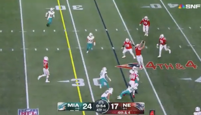 Patriots’ Desperate Final Play vs. Dolphins had Cris Collinsworth Making So Many Noises