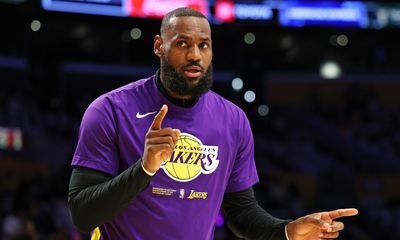 Watch: LeBron James puts in work on the court ahead of training camp