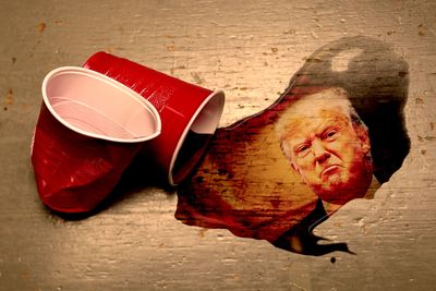 Donald Trump's mugshot hits beer labels