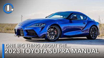 One Big Thing About The 2023 Toyota Supra Manual: Hands-On Experience